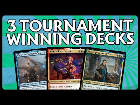 mtg commander tournament decks 3 More Strongest 50€ Budget Commander Decks