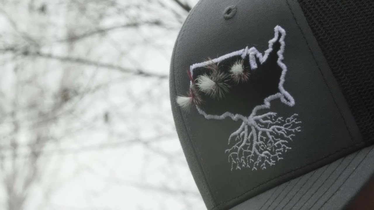 Need a new fishing Hat? Scope the Wear Your Roots Clothing (WYR Clothing) Hook and Loop fly fishing