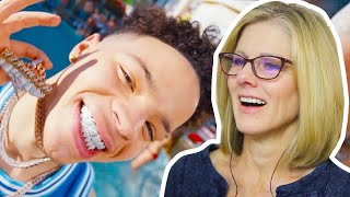 Mom REACTS to Lil Mosey - Blueberry Faygo (Dir. by @_ColeBennett_)