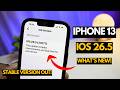 📱 iPhone 13 iOS 26.5 Stable Version Out 🔥 | Should You Update? Hindi Review