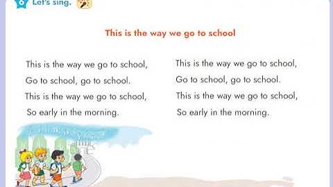 Tiếng Anh Lớp 3/ Unit 7. Lesson 1.6 Let