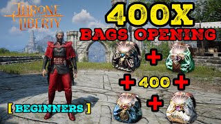 Throne And Liberty 400x Instance Contract Bags OPENING !