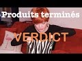 Produits terminés : verdict (août 2014)