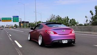Slammed Genesis Coupe 2.0T GT by REDICONMEDIA 2022 31,379 views 8 years ago 2 minutes, 9 seconds