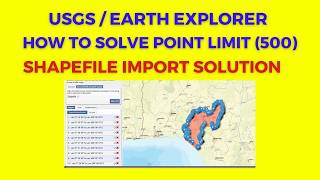 How I Solve USGS / Earth Explorer Shapefile Point Limit