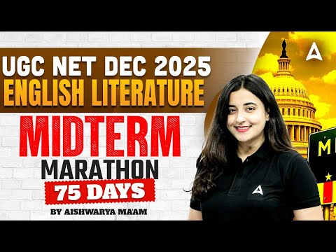 UGC NET English Literature Marathon | UGC NET English Marathon Class 2025 By Aishwarya Ma'am