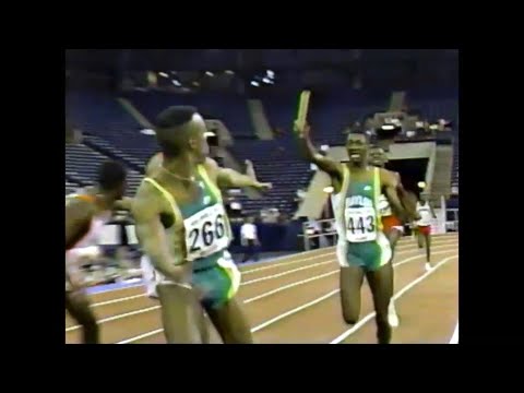 Men's 4 x 400m Relay - 1989 NCAA Indoor Championships