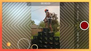 Funniest Crate Challenge Compilation - Funny Hood Olympics Fails