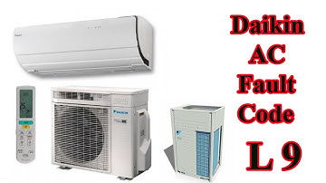 Daikin AC Fault Code L9 | how to fix daikin error code l9?
