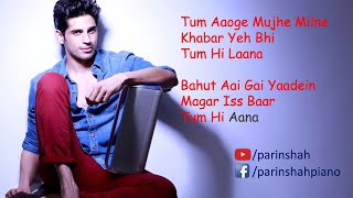 Tum Hi Aana | Marjaavaan | Jubin Nautiyal | MALE Karaoke (Lyrical HQ Karaoke)