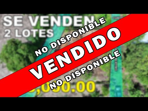 🔴 VENDIDO NO DISPONIBLE 2 LOTES CUNTAN SONSONATE 🔴 | CRV EL SALVADOR