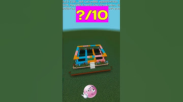 ​NOOB vs PRO vs HACKER: Ultimate Minecraft Trampoline Challenge! #MinecraftShorts