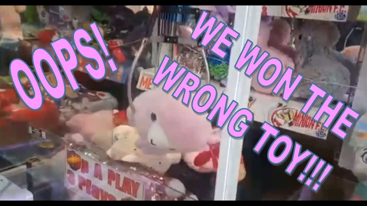 CLAW MACHINE SHOCKING WIN! Claw4More YouTube