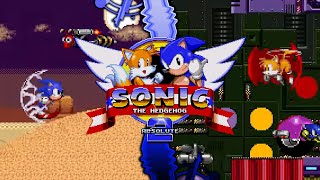 Sonic 2 Absolute Expanded (V0.75 Demo Update) ✪ Second Look Gameplay (1080P/60Fps)