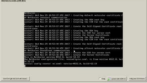 Netscaler VPX Initial Setup - ip configuration