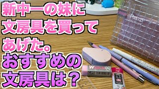 【新中一必見】新中一になる妹に文房具を買ってあげた。オススメは？【文房具 文具 シャーペン ボールペン ピープ ペンケース 筆箱】