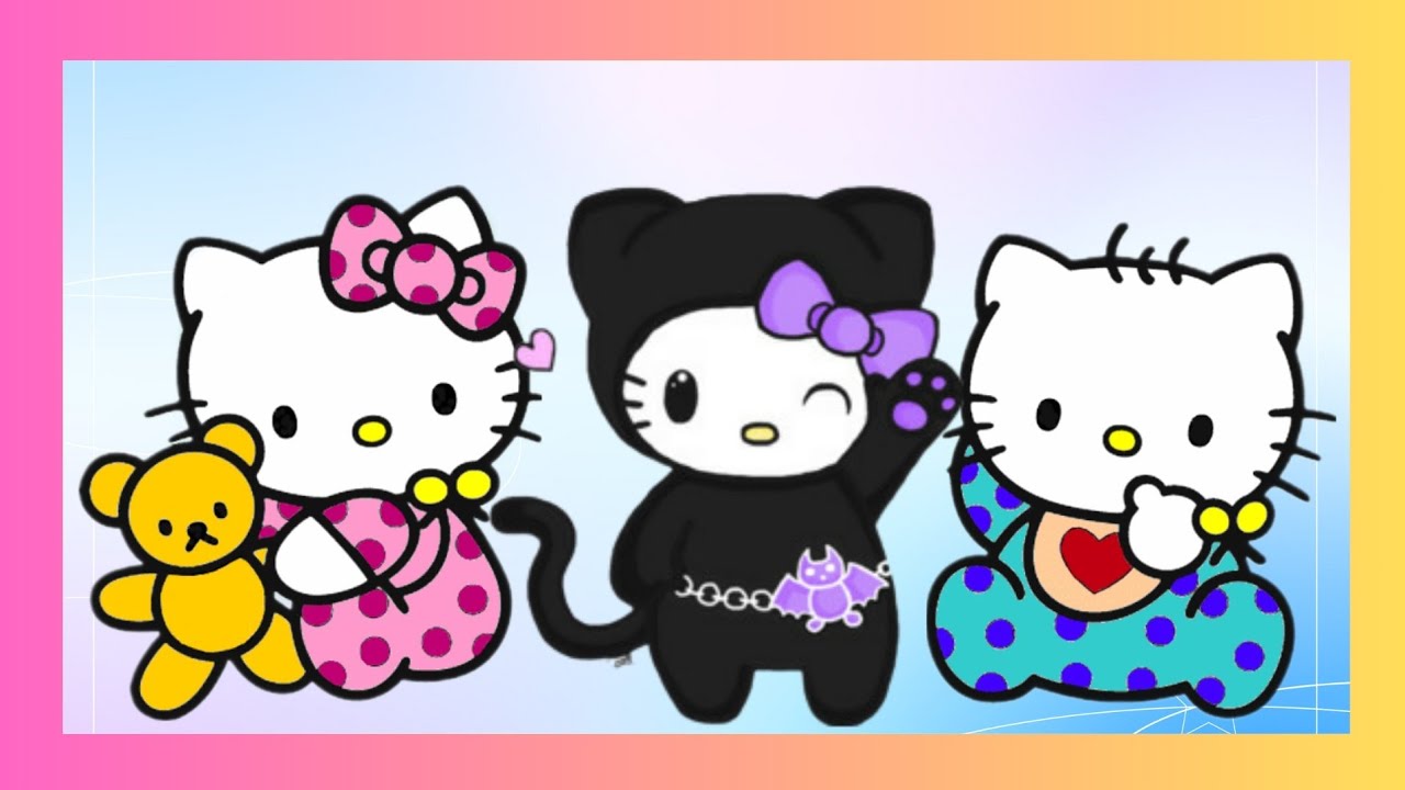nursery rhymes cartoon desenhos animados hello kitty/ - YouTube