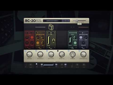RC-20 Retro Color — Preset Preview