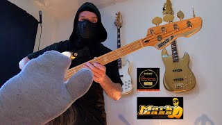 Markbass Artisan Gold Bass + Optima 24K Gold Strings Tryout =🥇