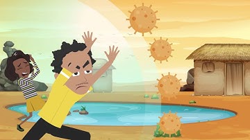 Corona virus (COVID-19) sensitization animated video - Krio