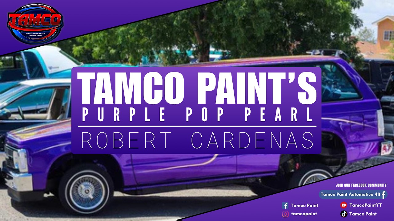 PURPLE POP PEARL | ROBERT CARDENAS | CHEVROLET S-10 BLAZER
