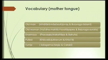 Live Interaction :  Lesson : Enormous Turnip            Class :  III