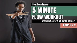 DEVELOP GREAT FLOW On The DRUMS! - 5 MINUTE FLOW WORKOUT