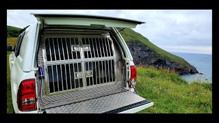 PREPARACION DE TOYOTA HILUX PARA EL TRANSPORTE DE PERROS.