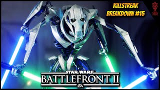 I Got Hunted By Stream Snipers & Survived! Killstreak Breakdown #15 - Star Wars Battlefront 2