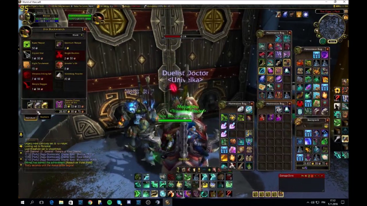 MW Monk PvP Legion 7.1