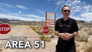 Visiting Area 51...and Chasing The Camo Dudes In The Desert  4K