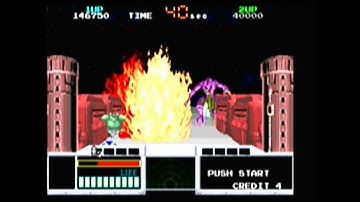 CGRgameplay - SPACE GUN (ARCADE) Stage 5 Part 2, Stage 6 Part 1