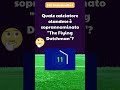 #43  Quale calciatore olandese è soprannominato The Flying Dutchman ? #shorts