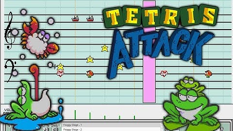 Super Mario Paint: Froggy/Elias Stage & (Danger) - Tetris Attack
