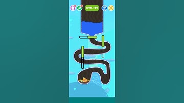 save the fish level 100 -mobile game/fishdom #shorts