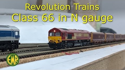 0056 Revolution Trains Class 66 in N gauge