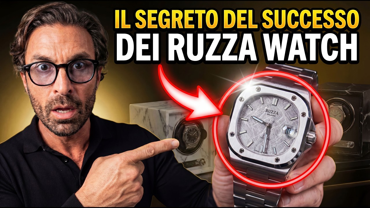 Nicholas Ruzza RUZZA WATCH - Cosa si nasconde dietro il loro successo? - YouTube
