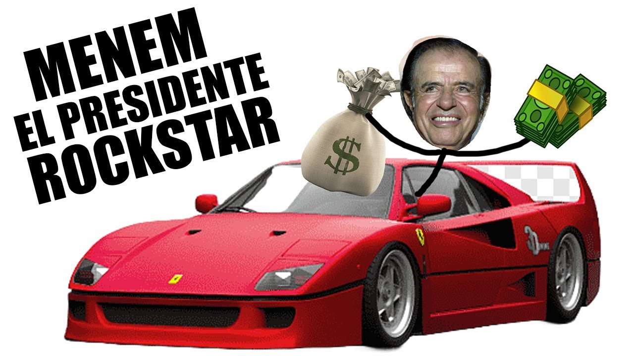 El Presidente que MANEJABA UNA FERRARI | Carlos Menem en 5 Minutos | LUKSExplicao
