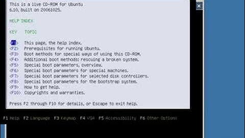 Ubuntu Linux Tutorials Chapter03.Booting LiveCD part 1