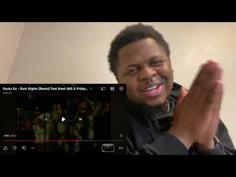 Kocky Ka - Dark Nights (Remix) Feat. Meek Mill & Fridayy (Official Music Video) | Reaction
