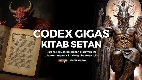CODEX GIGAS | SEBUAH KITAB YANG DITULIS OLEH BANTUAN IBLIS
