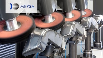 Universal CNC polishing machine to polish automotive parts - MEPSA PULIPROM NC45 V2.0