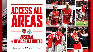 ACCESS ALL AREAS | Arsenal vs Newcastle United (2-0) | Goals, action, celebrations, legends & more!