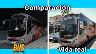 Comparación Bus Simulator Ultimate vs Vida Real by JV Automotriz 222 views 5 months ago 4 minutes, 27 seconds