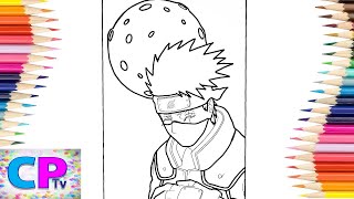 Naruto Coloring Pages/Kakashi Hatake from Naruto/Unknown Brain/Why Do I?/feat.Bri Tolani/NCS Release screenshot 5