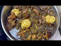 How To Make Ayamase Sauce with Ofada Rice | Healthy Nigerian Food