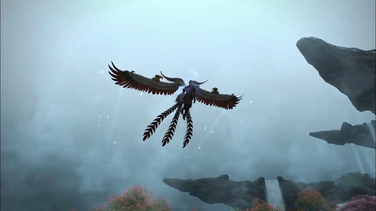 Wings of Ruin Dawntrail Ex 1 Mount FFXIV YouTube