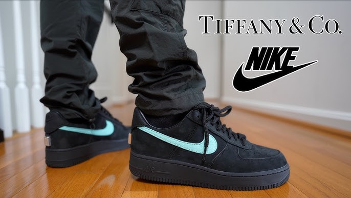 Nike x Tiffany & Co Air Force 1 1837 and silverware