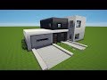 MINECRAFT MODERNES HAUS mit GARAGE bauen TUTORIAL [HAUS 75]