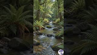 #forest #creek #meditation #natural #healing #soundscape #shorts #calm